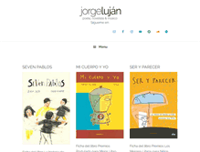 Tablet Screenshot of jorgelujan.net